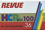 Agfa Revue HCR plus 100 hr+100 film packaging