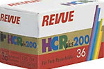 Agfa Revue HCR plus 200 hr+200 film packaging