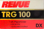 Agfa Revue TRG100 film packaging