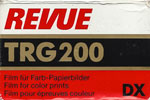 Agfa Revue TRG200 film packaging