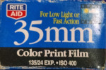 Rite Aid 400 RiteAid film packaging