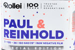 Rollei Paul & Reinhold 640 Special Edition film packaging