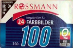Fujifilm Rossmann Farbbilder HR100 film packaging