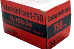 Konica Sakura Infrared-750 U-750 film packaging
