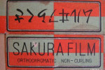 Konica Sakura Film Orthochromatic non-curling film packaging