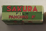 Konica Sakura Panchromatic F film packaging