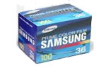 Ferrania Samsung Prime Color Film 100 film packaging