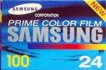 Kodak Samsung Prime Color Film 100 New film packaging