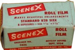 Scenex Roll Film – Emulsion No 9426 film packaging