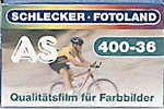 Agfa Schlecker Fotoland AS Color HR400 film packaging