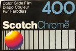 Ferrania 3M ScotchChrome 400 (Improved) film packaging