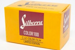 Silberra COLOR100 C-41 LIMITED EDITION film packaging