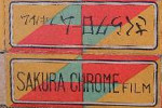 Konica Sakura Chrome "cherry blossoms" さくらクロームフヰルム film packaging