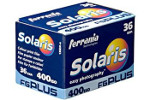 Ferrania Imaging Solaris Color FG Plus 400 film packaging
