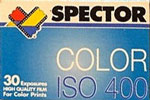 Spector Color ISO 400 (Blue box) film packaging