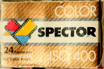 Spector Color ISO 400 (gold box) film packaging