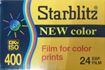 Agfa Starblitz NEW Color 400 film packaging