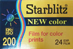 Agfa Starblitz NEW Color 200 film packaging