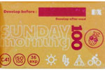 MorningGiant Sunday Morning 100 – C41 film packaging