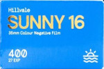 Hillvale Color Sunny 16 ISO 400 C-41 film packaging
