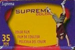 Suprema Supreme Color ISO 200 film packaging