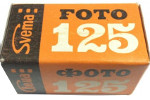 Svema Foto-125 Orange box 125 ISO СВЕМА ФОТО-125 ФОТО125 film packaging