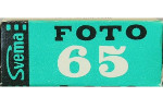 Svema Foto-65 Blue box 65 ISO. СВЕМА ФОТО-65 ФОТО65 film packaging