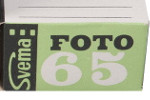 Svema Foto-65 Green/white box 65 ISO. СВЕМА ФОТО-65 ФОТО65 film packaging