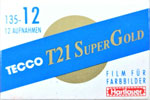 TECCO T21 SuperGold film packaging
