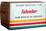 Ferrania Tellko Telcolor Negative DIN 16 (Iso 32) film packaging