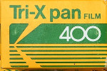 Kodak TRI-X Pan - Code : 5063 – TX (Yellow green logo box) film packaging