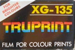 TruPrint XG-135 ISO 100 film packaging