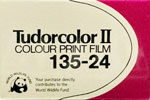 3M Tudor Tudorcolor II film packaging