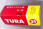 Tura Pan 21 B&W film packaging