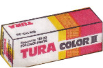 Konica Tura Turacolor II 100 film packaging