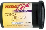 Agfa Tura Turacolor Life Premium HR400 film packaging