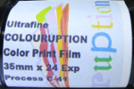 Ultrafine Colouruption Experimental Color Film ISO 25 film packaging