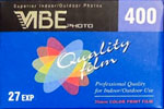 VIBE Photo Quality Film 400 V400 VBEphoto film packaging