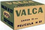 Valca H-27 ISO 400 B&W film packaging