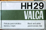 Valca HH-29 ISO 400 B&W film packaging