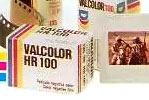 Konica Valca Valcolor HR100 film packaging