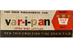 Agfa Supreme Var-i-pan ASA 100 Fine Grain Panchromatic Film film packaging