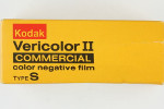 Kodak Vericolor II Commercial Color Negative Film VCS Type S IS... film packaging