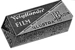 Agfa Voigtländer ILLUSTRA 18 DIN film packaging