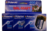 Polaroid 400 – Walmart Branded film packaging