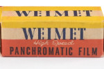 WEIMET High Speed Panchromatic Film – Green seal / yellow Red box film packaging