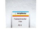 Wephota FO5 Lith ISO 50 film packaging