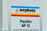 Orwo Wephota NP15 ISO 25 film packaging