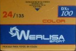Werlisa Sport Color Iso 100 film packaging