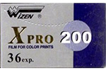 Wizen X-Pro 200 ISO Film for color print film packaging